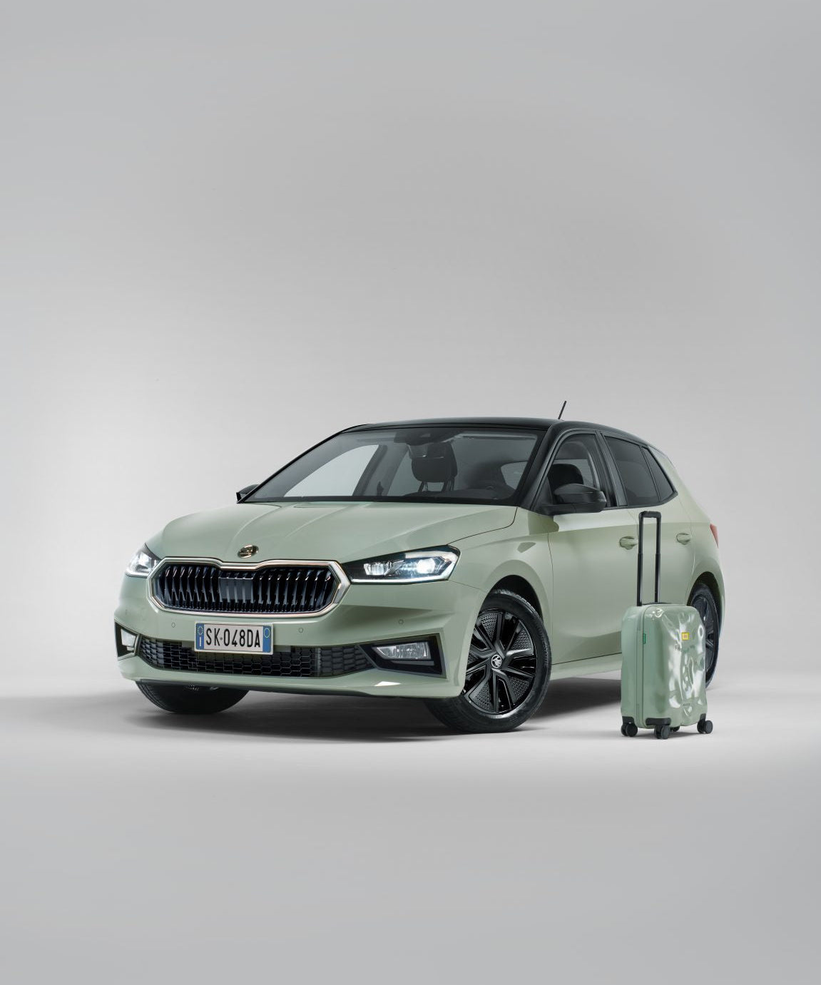 Škoda Fabia Green Flow x Crash Baggage