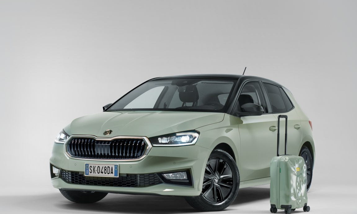 Škoda Fabia Green Flow x Crash Baggage