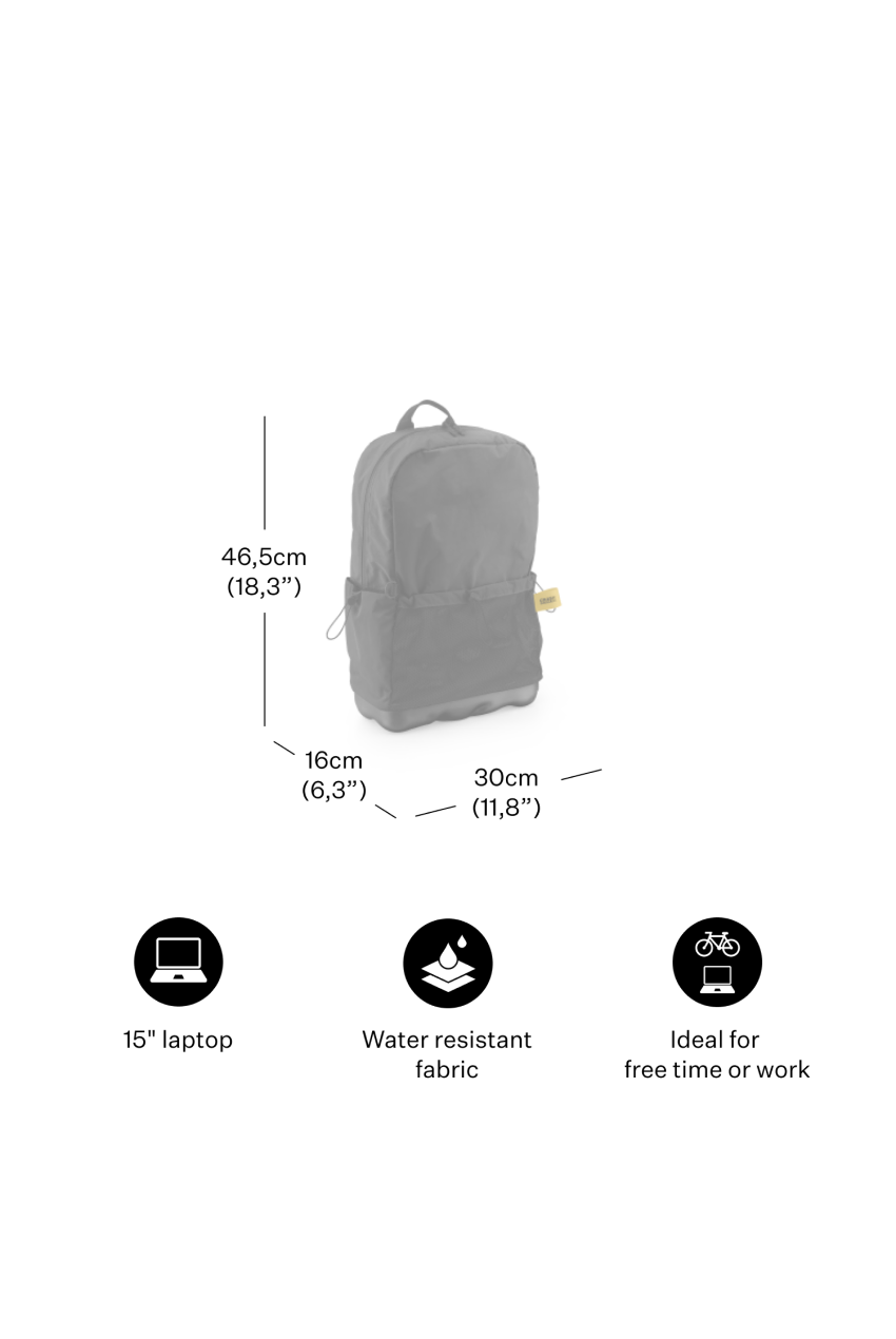 MESH BACKPACK - Black | Crash Baggage