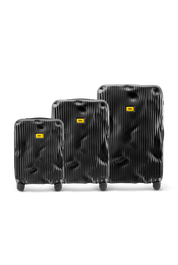 STRIPE 3-Piece Set - Black | Crash Baggage