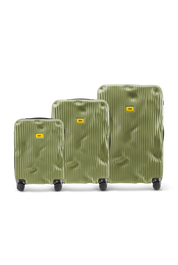 STRIPE 3-Piece Set - Olive | Crash Baggage