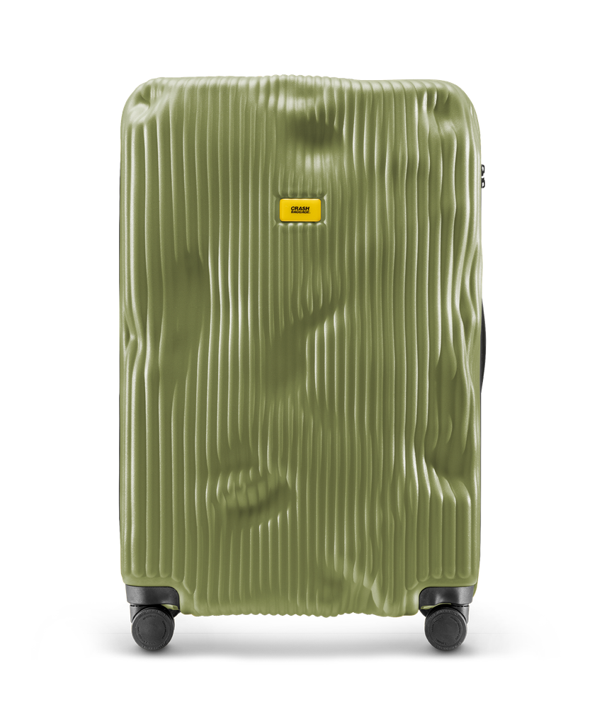 STRIPE - Olive Large - Valigie > Policarbonato | Crash Baggage