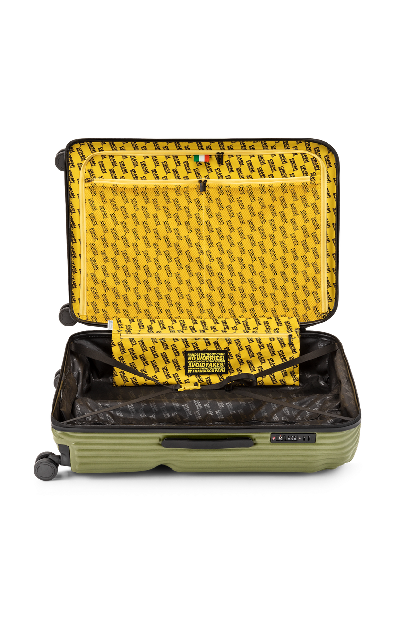 STRIPE 3-Piece Set - Olive | Crash Baggage