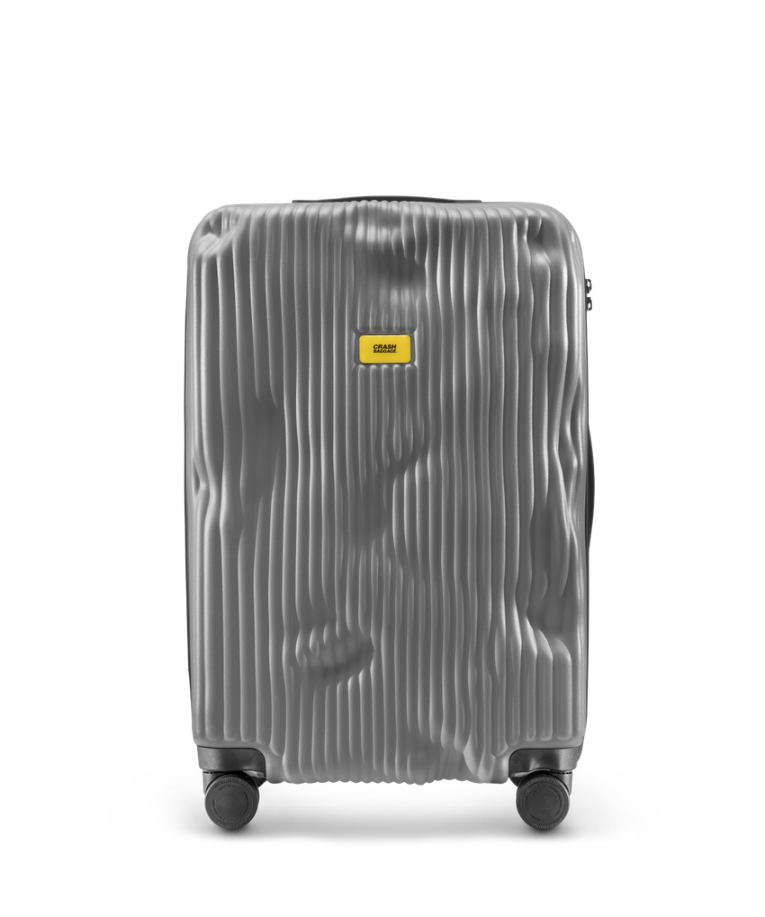 STRIPE - Smoke Grey Medium - Valigie > Policarbonato | Crash Baggage