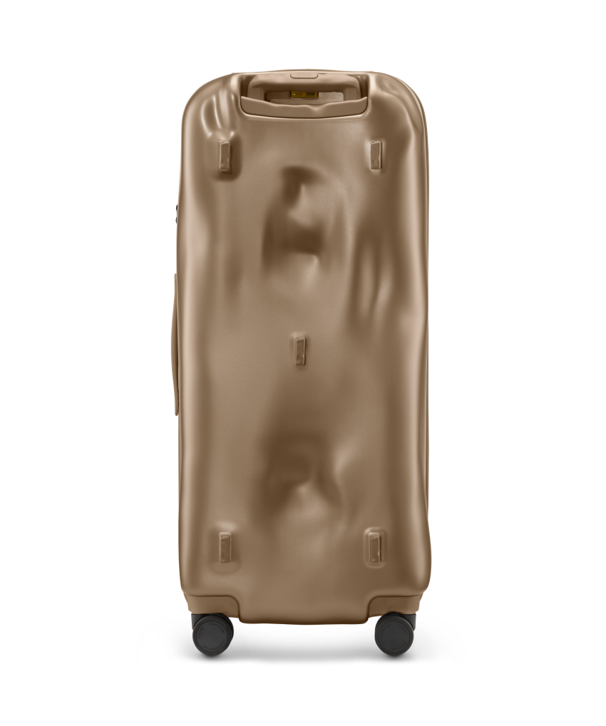 Large Blue Trunk Trunk Luggage: Hard Shell Travel Trunk | Crash Baggage